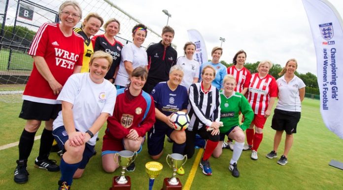 A sétálós foci a nők nagy kedvence (forrás: www.eventbrite.co.uk)