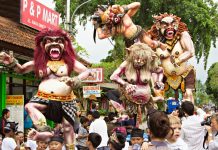 Nyepi nap és Ogo Ogo, amikor Bali egy napra elnémul Bali szigetén fontos szerep jut a szörnyeknek ilyenkor