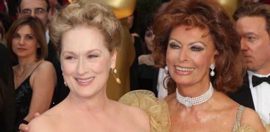 Meryl Streep és Sophia Loren